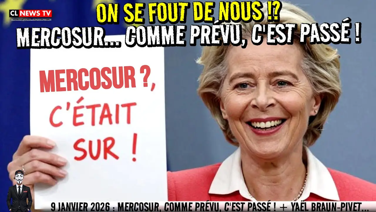 Zapping : Mercosur, comme prévu, est signé !