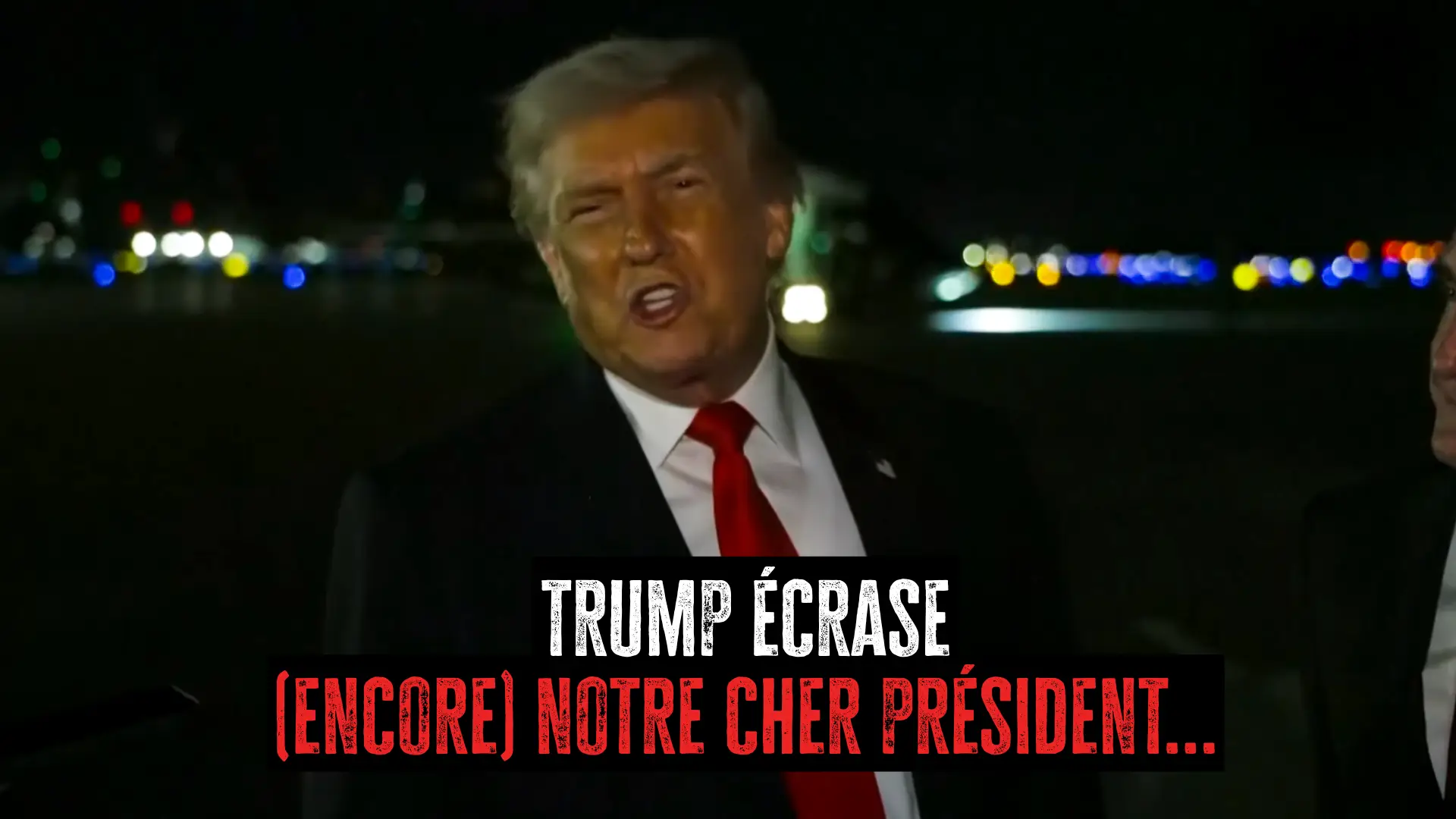 Trump : « Macron, plus personne ne veut de lui ! Je mets 200% de droit de douanes à la France et il viendra ! »