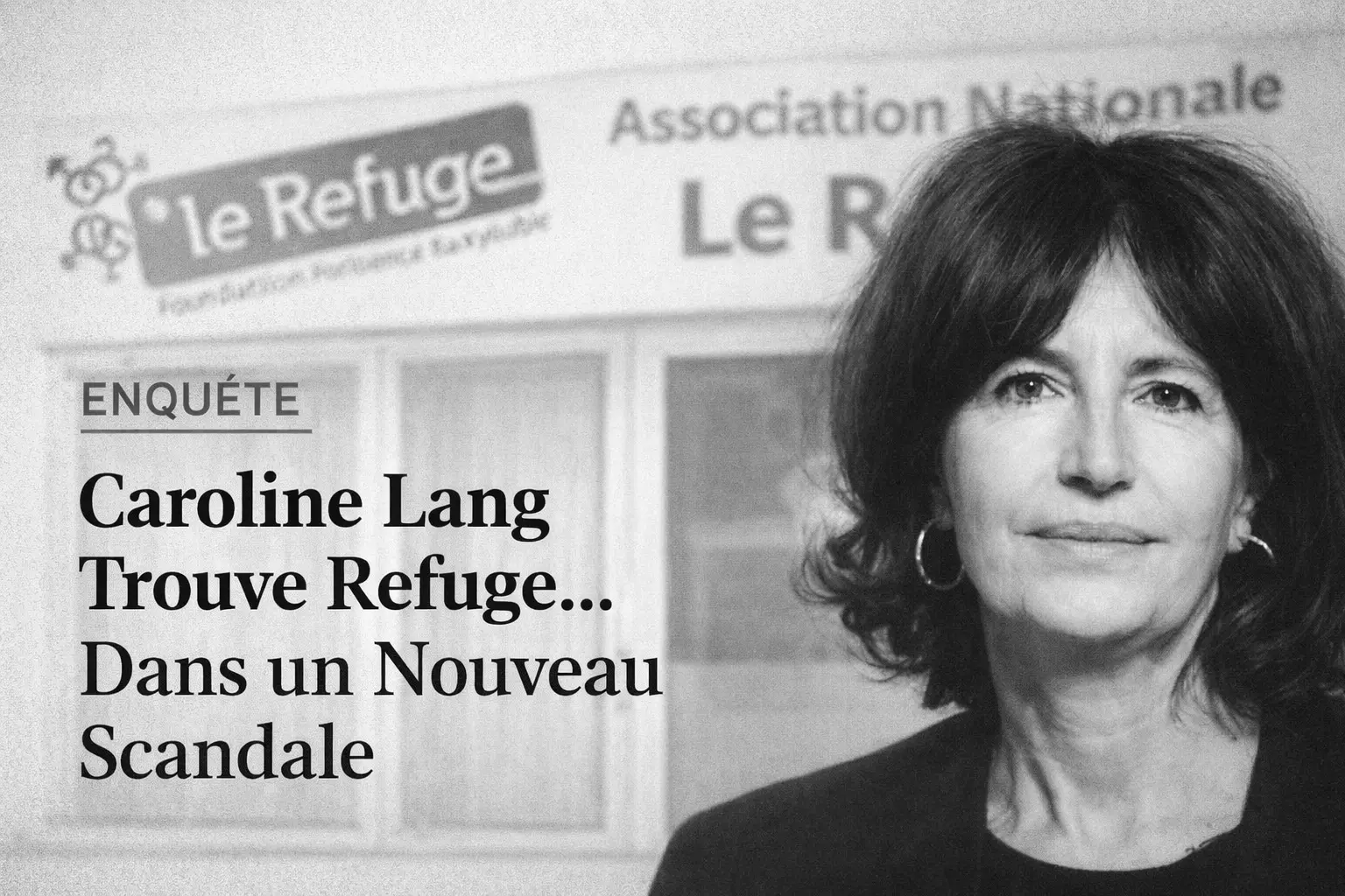 Affaire Epstein (suite française) : Caroline Lang démissionne du Refuge