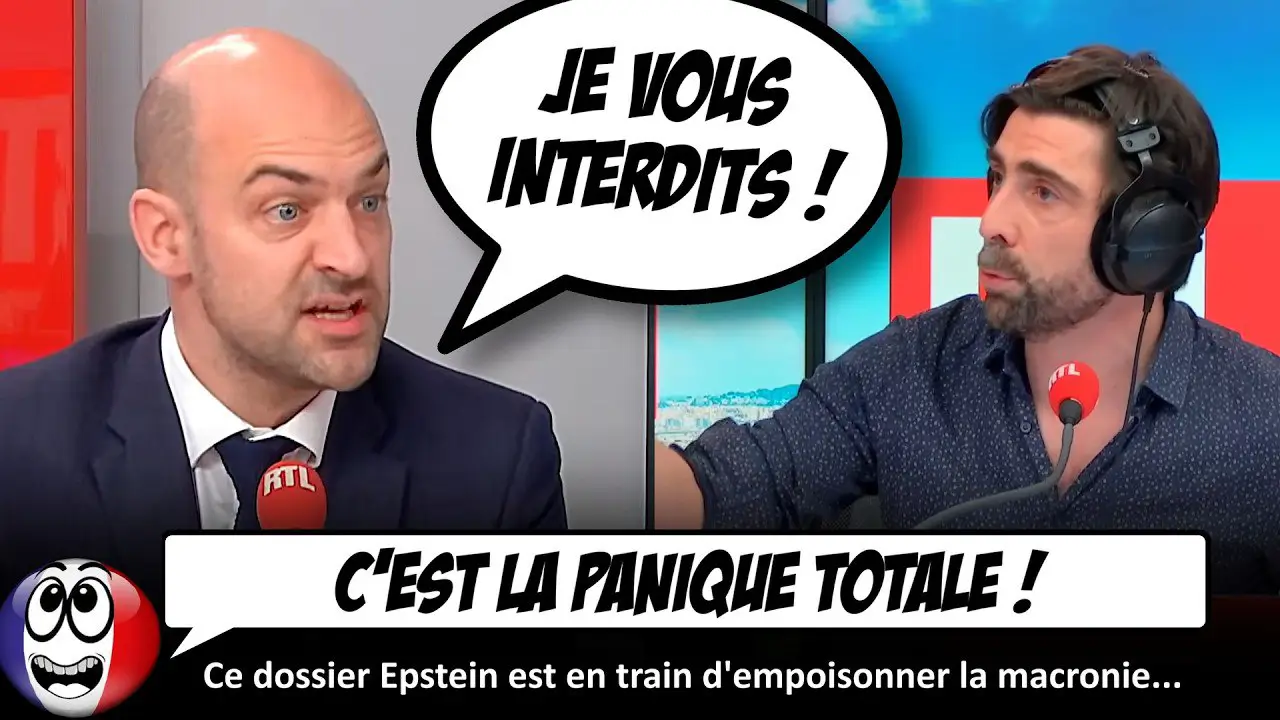 Zapping : Jean-Noël Barrot agressif et en panique sur l’affaire Epstein, un gros danger en approche…