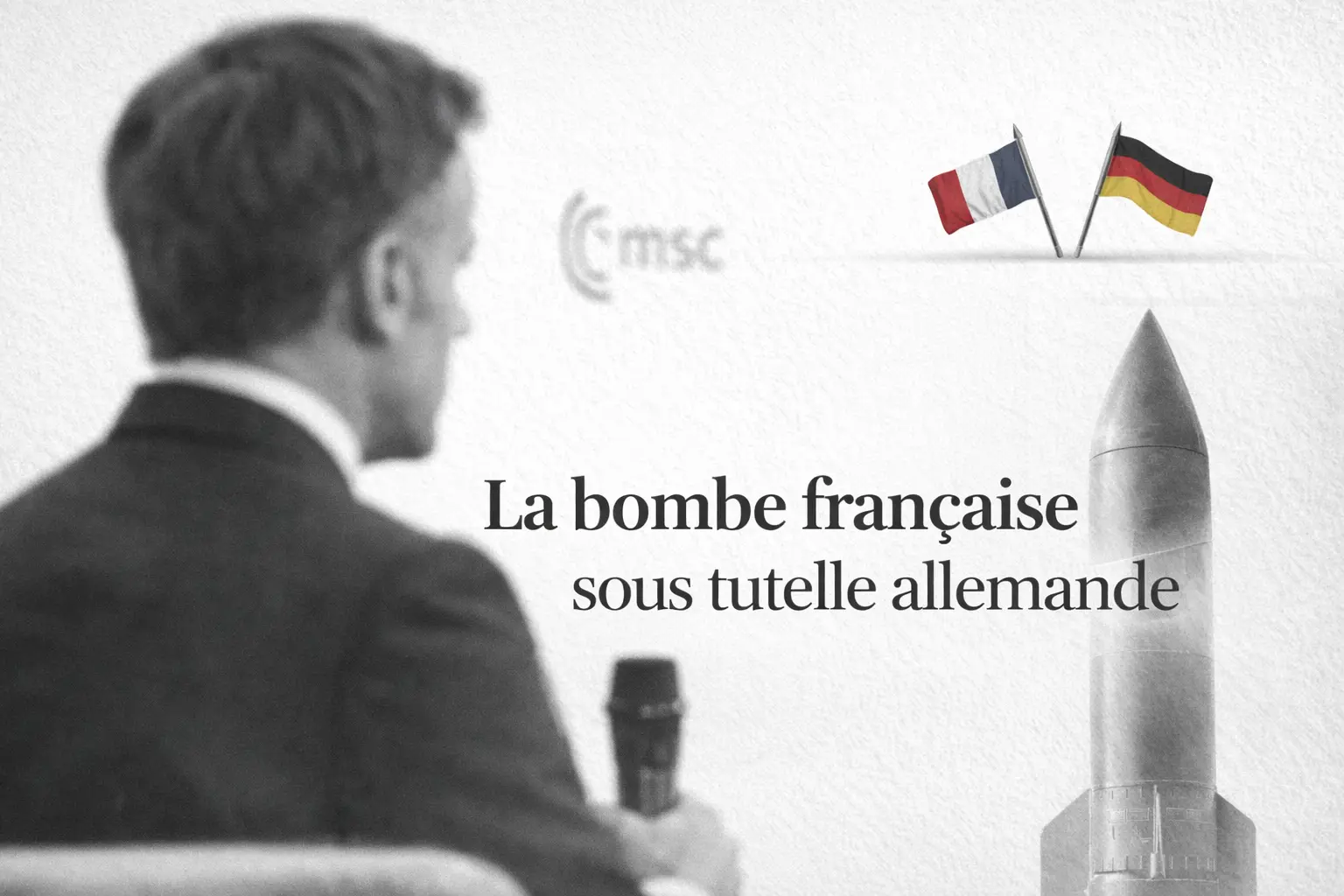 Alerte trahison de la souveraineté nationale : Macron va partager notre dissuasion nucléaire avec l’Allemagne