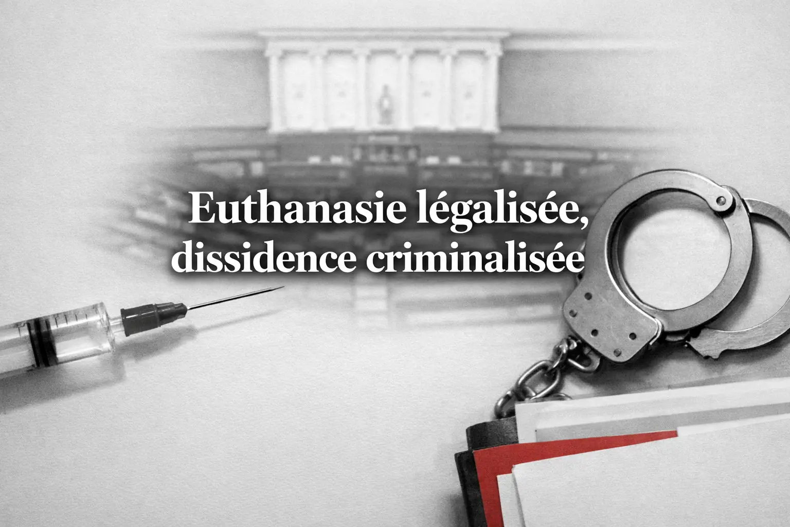 Aider à vivre devient un crime : Les députés votent 2 ans de prison pour ceux qui dissuadent du suicide assisté