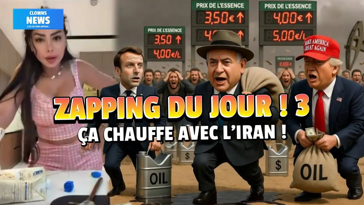 Zapping : Iran, Israël, États-Unis, Dubaï, Maeva Ghennam, prix de l’essence