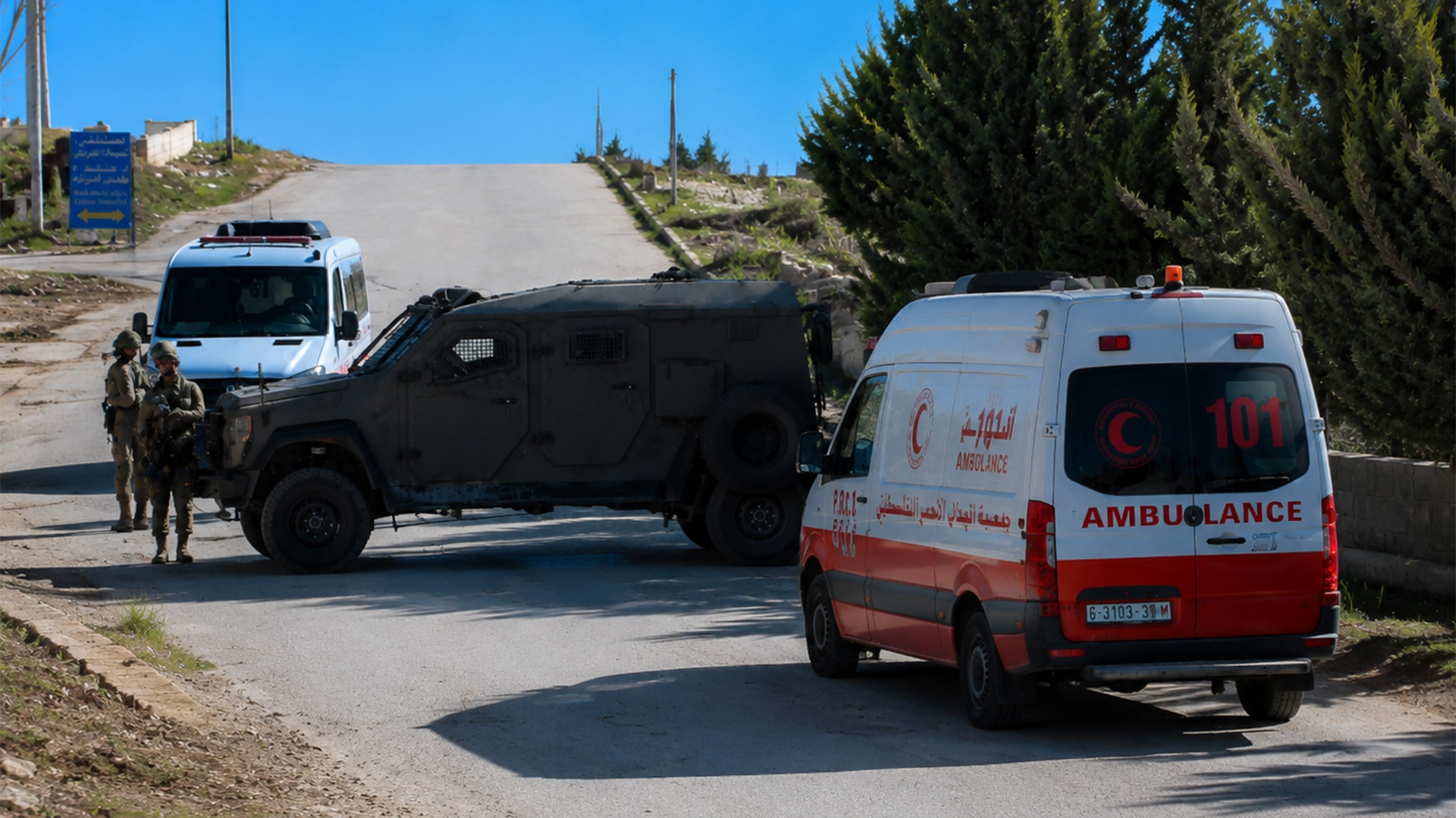 Cisjordanie : Une Palestinienne perd son bébé dans une ambulance bloquée par l’armée israélienne