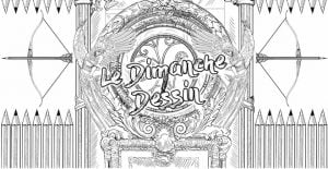 Le dimanche dessin
