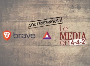 Brave et Le Média en 4-4-2