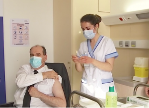 Vaccination de Jean Castex le 19 mars 2021