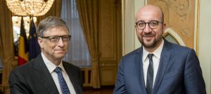 Alexander de Croo et Bill Gates