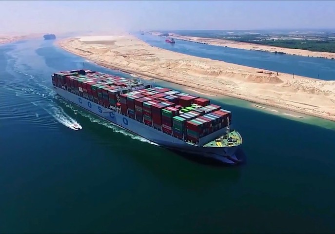 Le canal de Suez