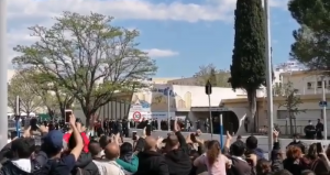 Macron et Darmanin à La Paillade