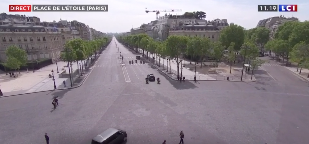 Champs Elysées 8 mai 2021