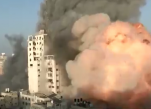 Attaque d'Israël contre la palestine