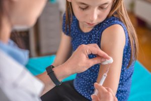 Enfant 12 ans vacciné