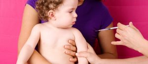 Bébé vacciné
