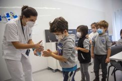 port du masque à l'école