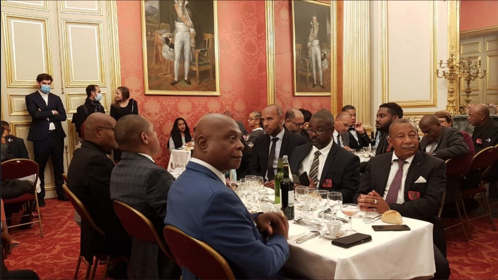 Réception des élus de la région Guadeloupe