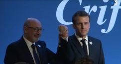 Macron au CRIF 2019