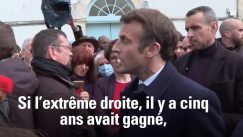 Macron fait sa campagne