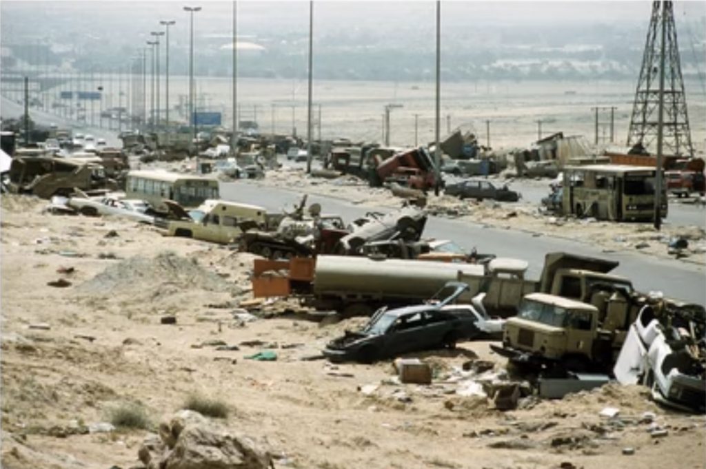 L'autoroute de la mort.