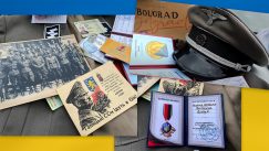 Objets retrouvés dans la maison du nazi ukrainien Viktor Plotnikov.