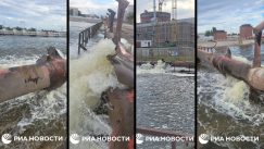 Images de la centrale nucléaire de Zaporijia après le bombardement ukrainien