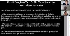 Capture vidéo : "Pfizer : scandaleuses révélations sur l'essai clinique"